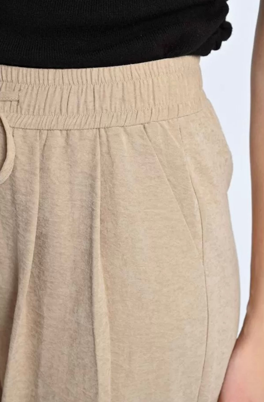Woven Pants Beige