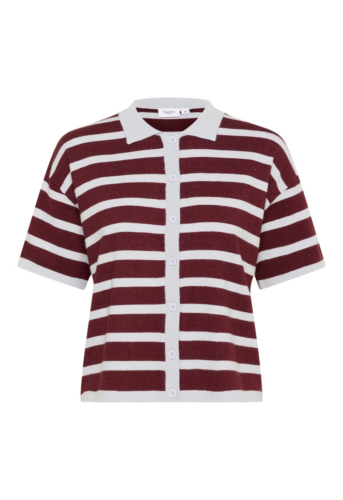 LikamSZ Striped Polo Cardigan