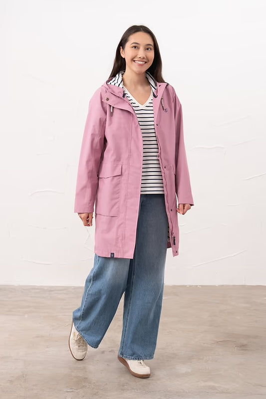 Beachcomber long coat (wild rose)