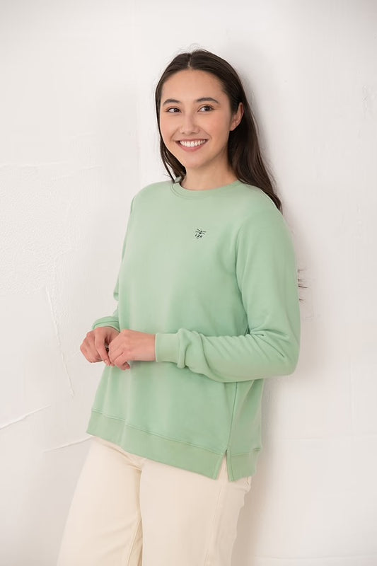 Seaside sweatshirt (pastel green)