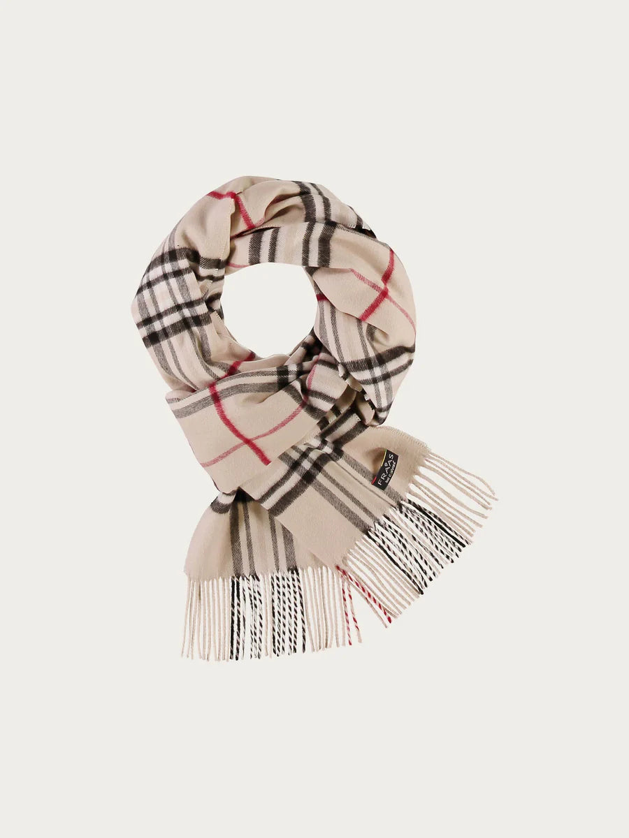 Cashmink-Scarf with Plaid
