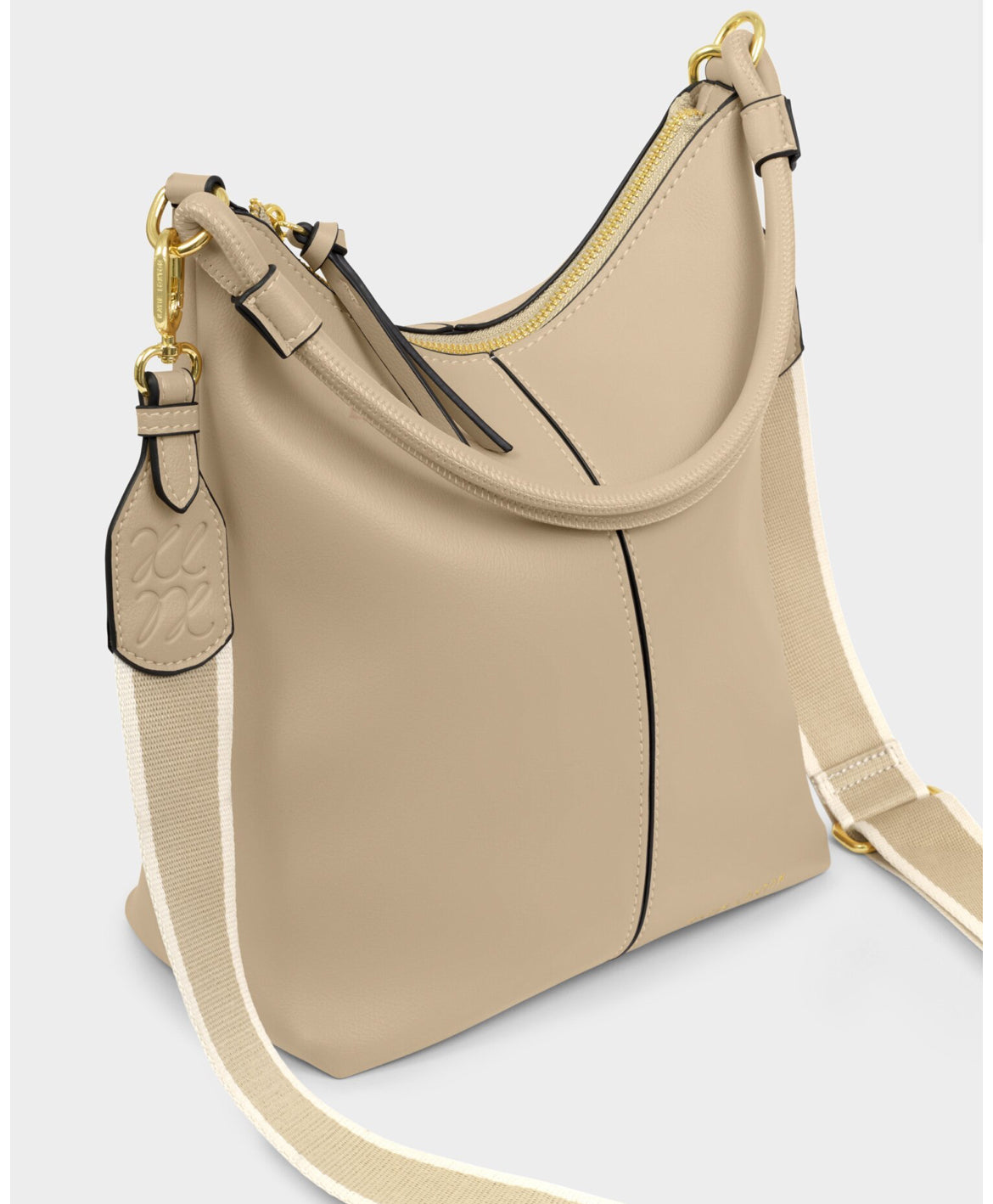 Hallie Satchel Bag TAUPE