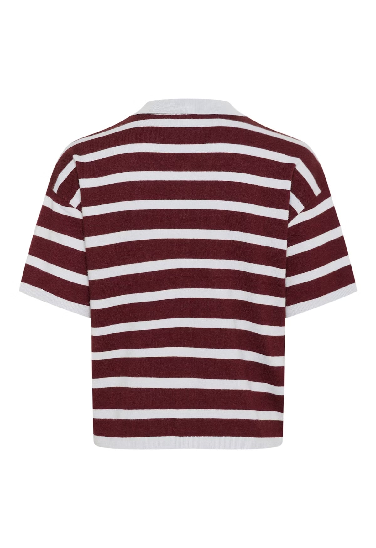 LikamSZ Striped Polo Cardigan