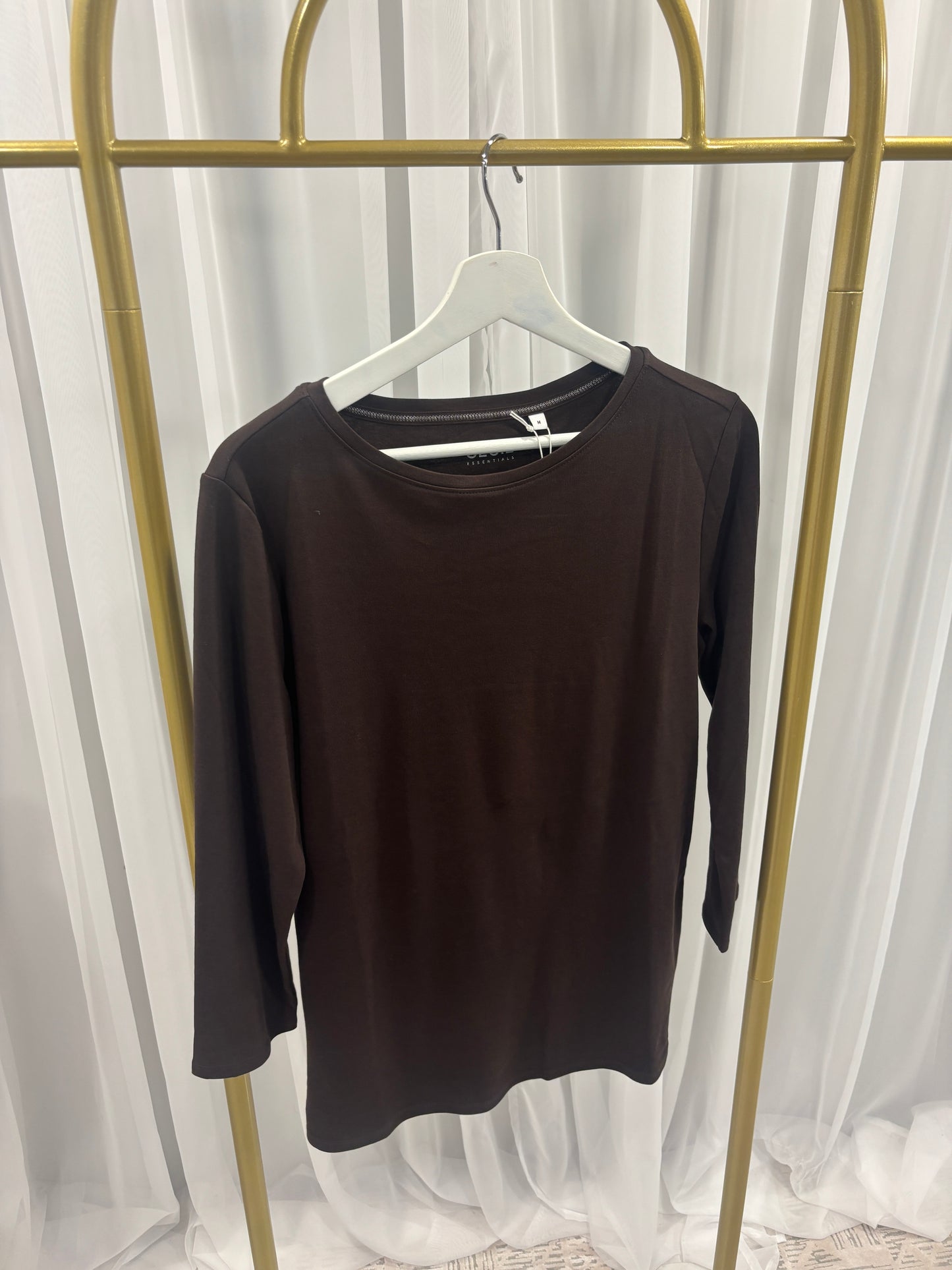 Brown top