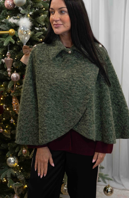 Forest Green Cape