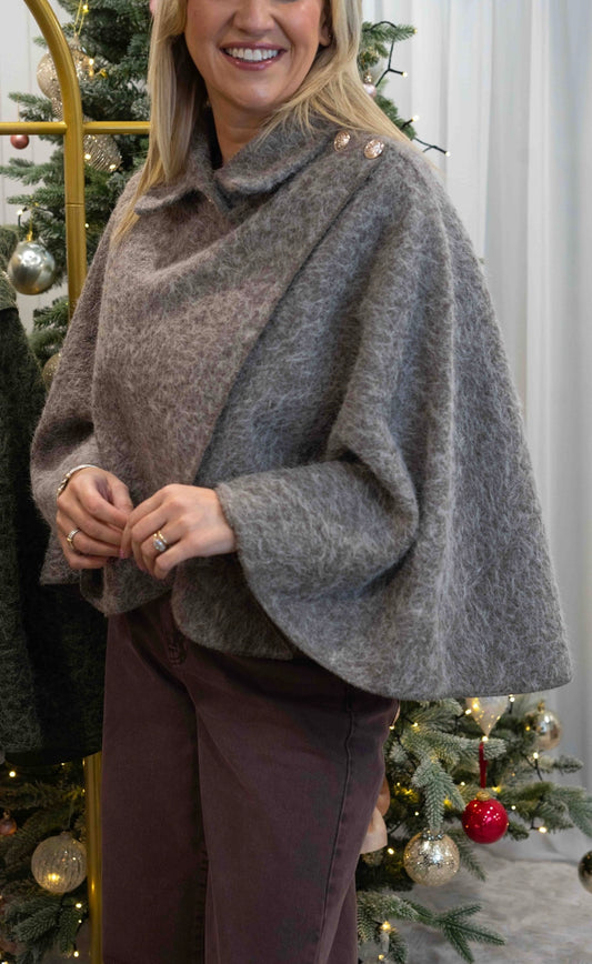 Taupe Cape