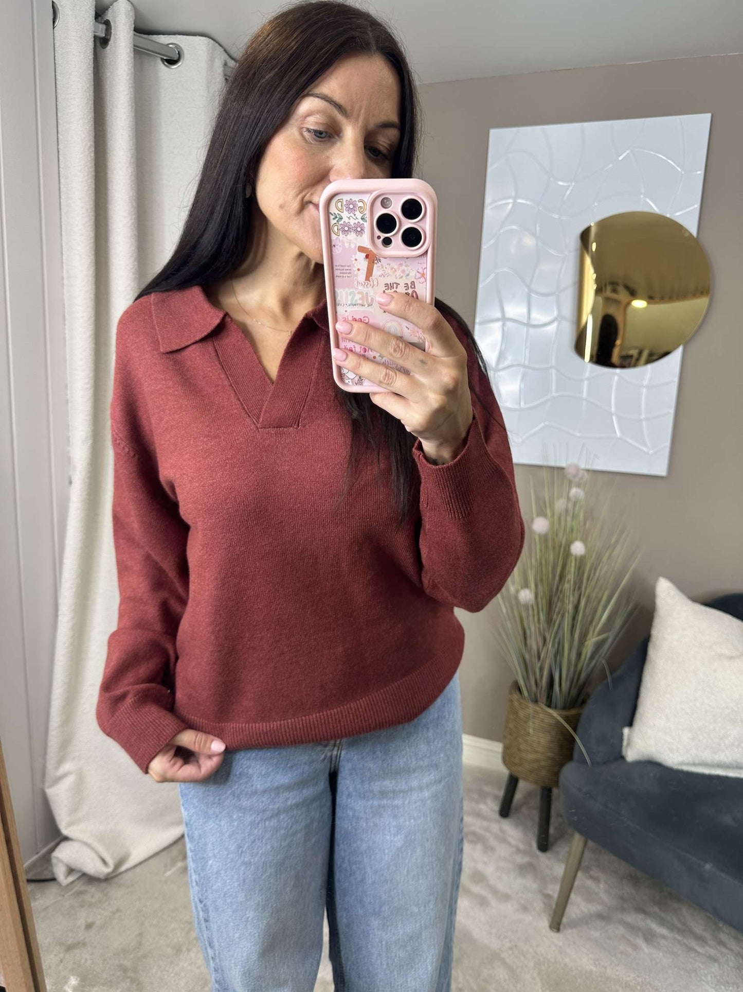 PZSteffi Open Polo Pullover