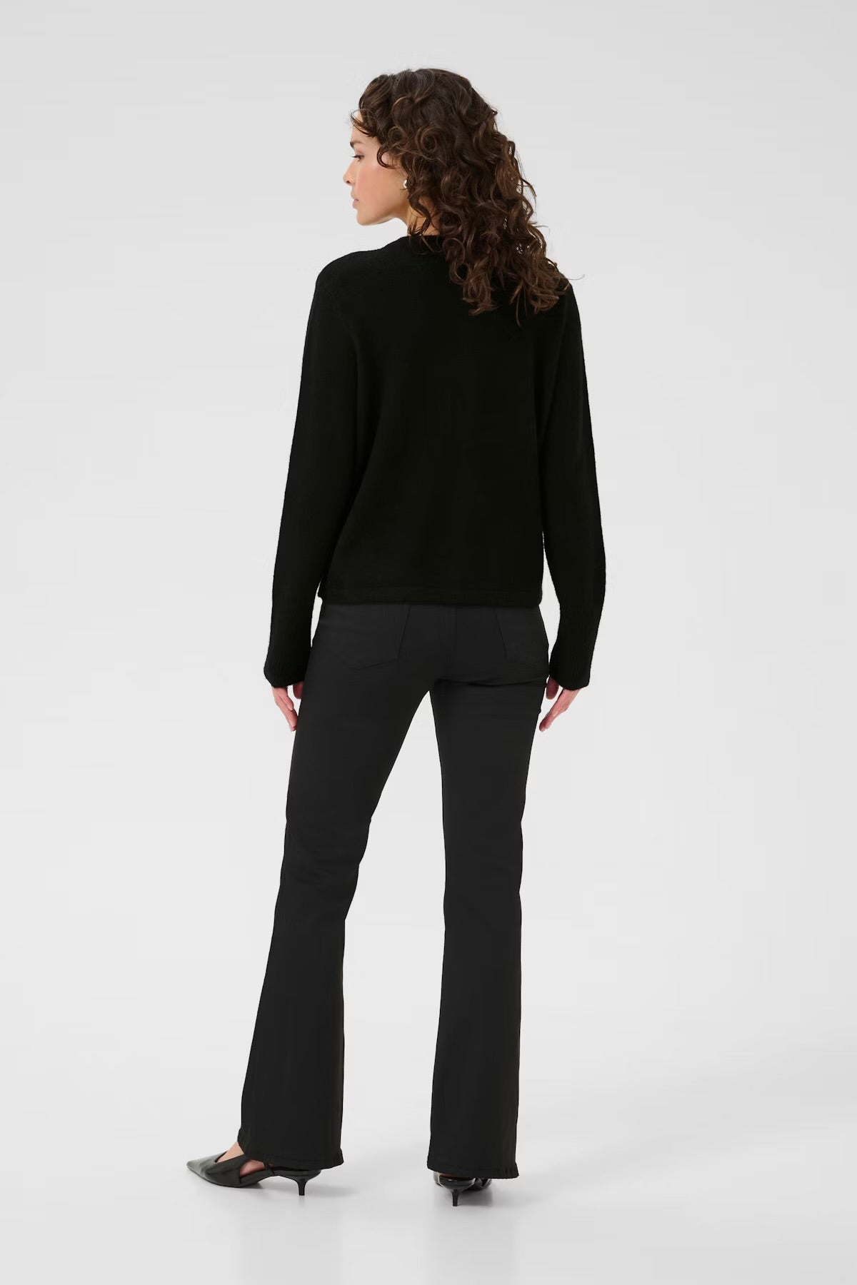 KAniel Knit Cardigan Black