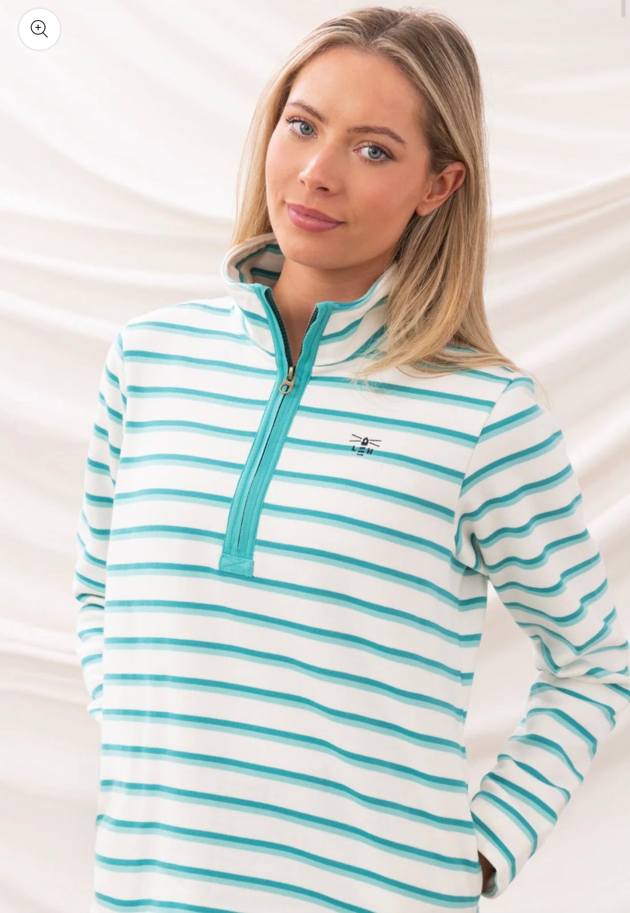 Haven - Soft Teal Stripe
