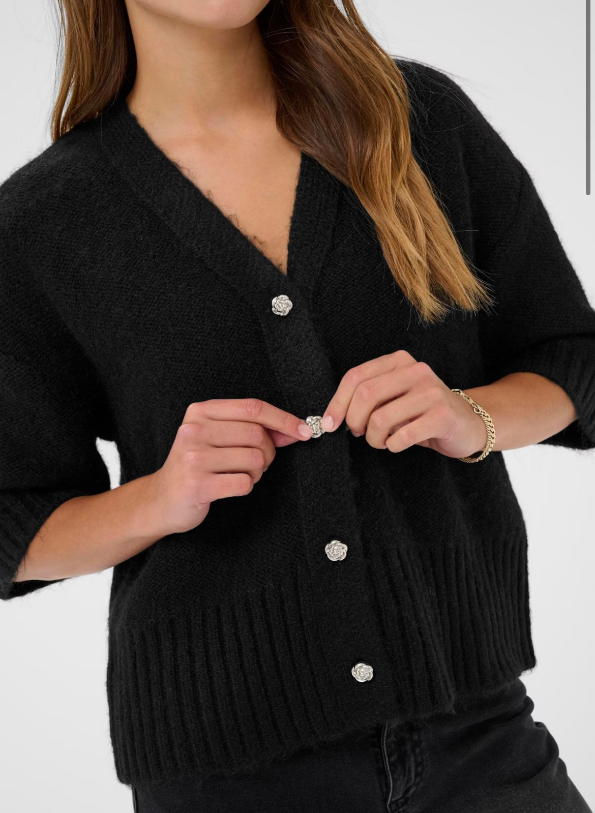 Black KAlabis Cardigan