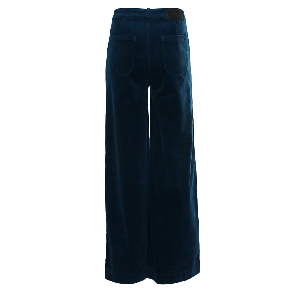 Teal Cord Trousers