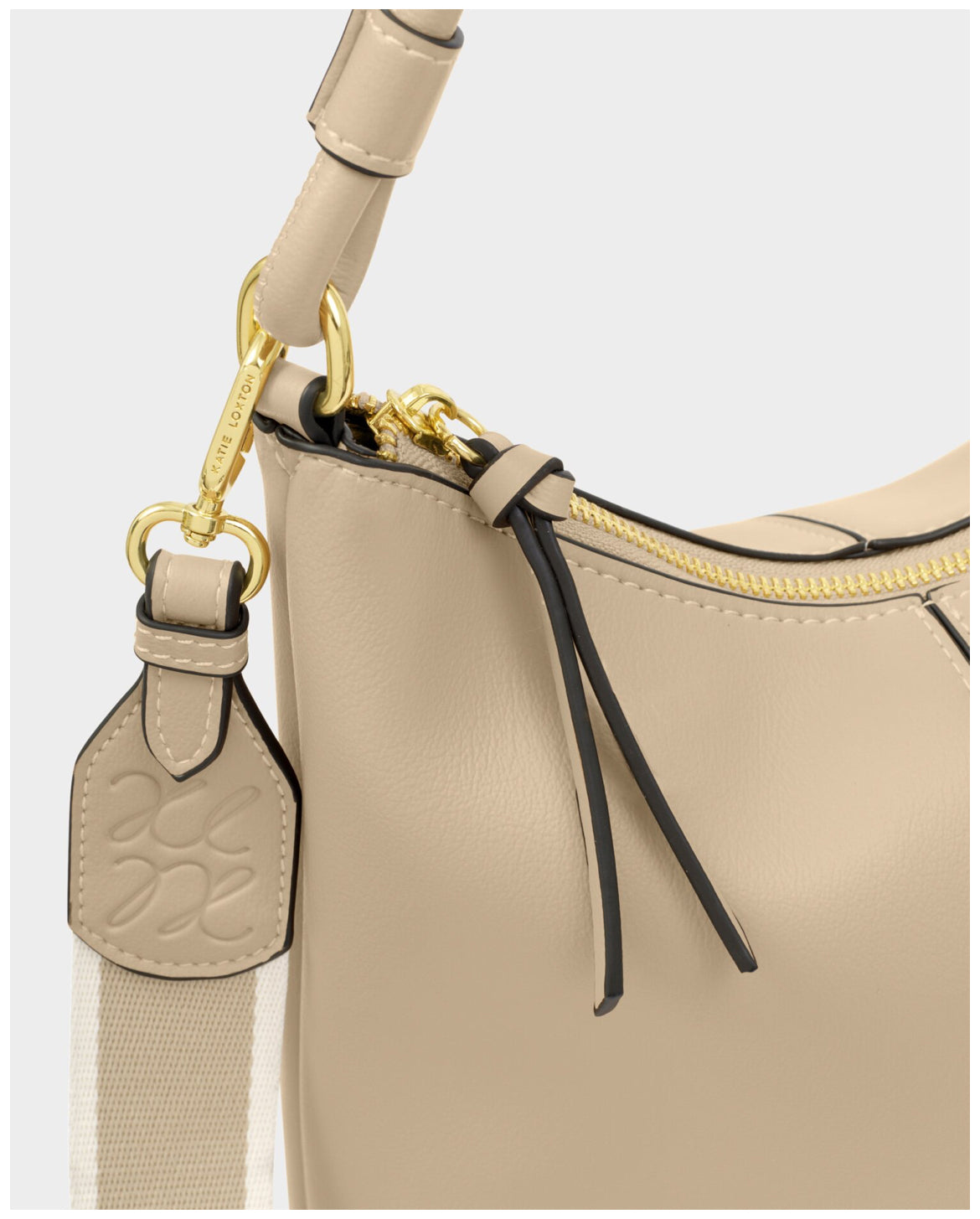 Hallie Satchel Bag TAUPE