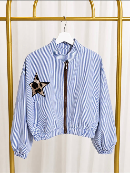 Blue bomber Jacket