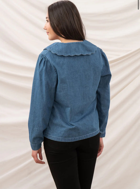 Ada Denim Top