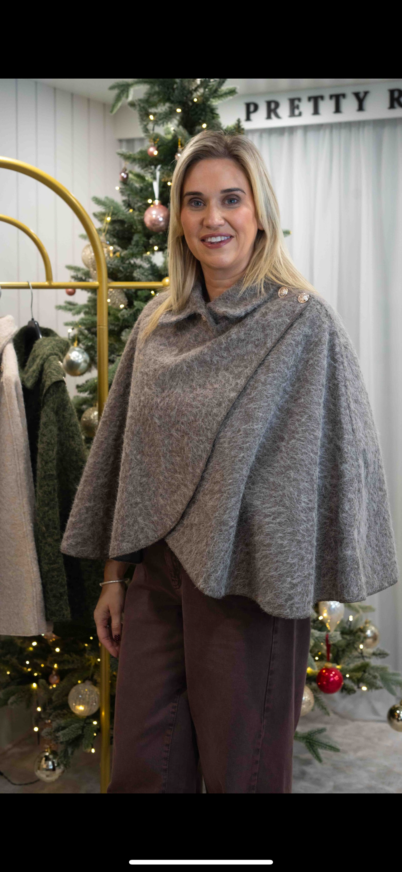 Taupe Cape