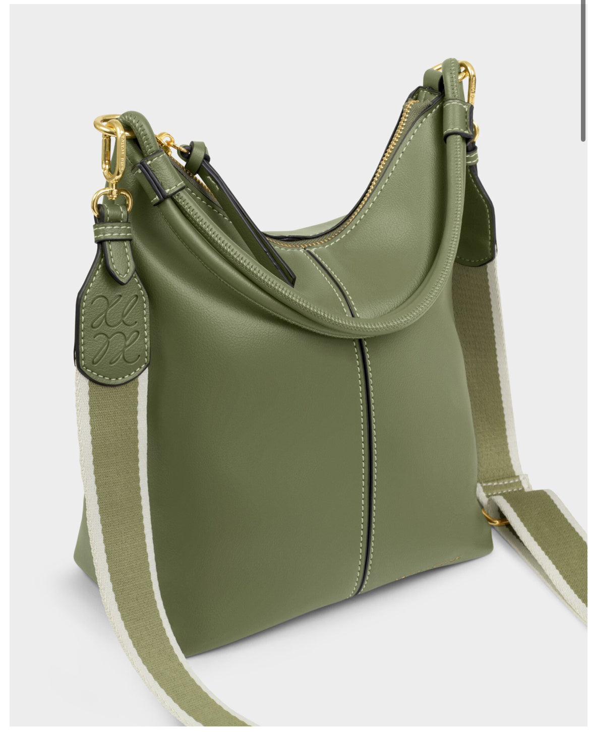 Hallie Satchel Bag KHAKI