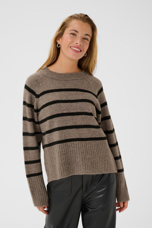 Erin striped pullover