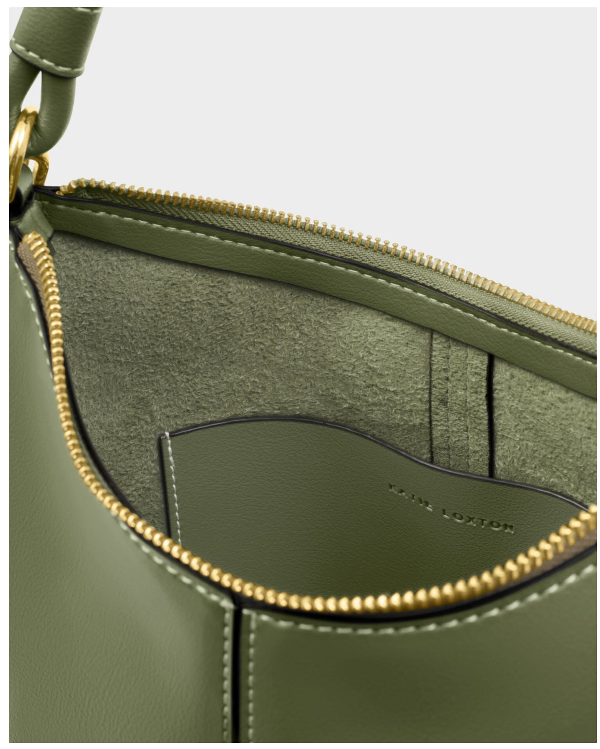 Hallie Satchel Bag KHAKI