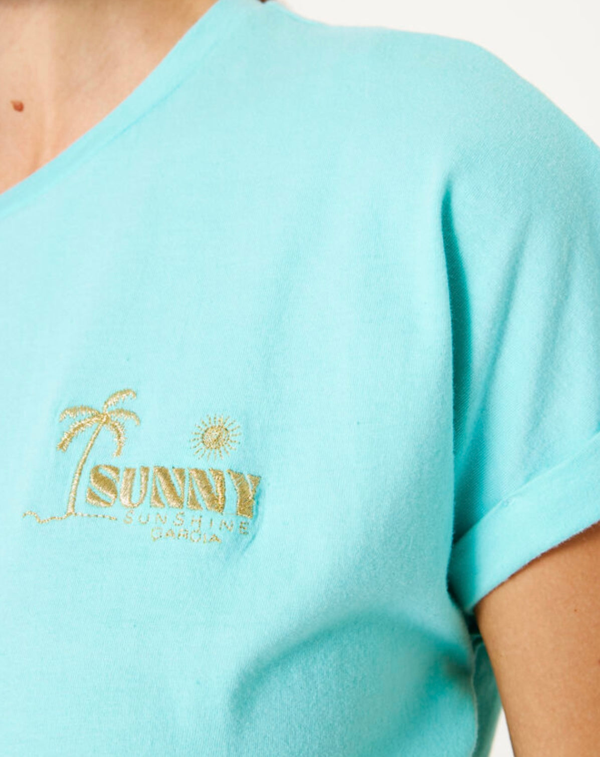 Turquoise T-shirt