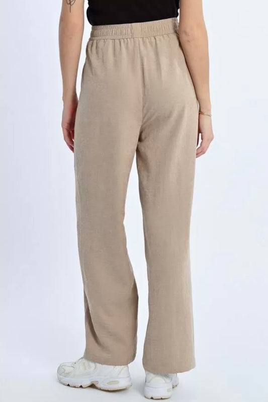 Woven Pants Beige