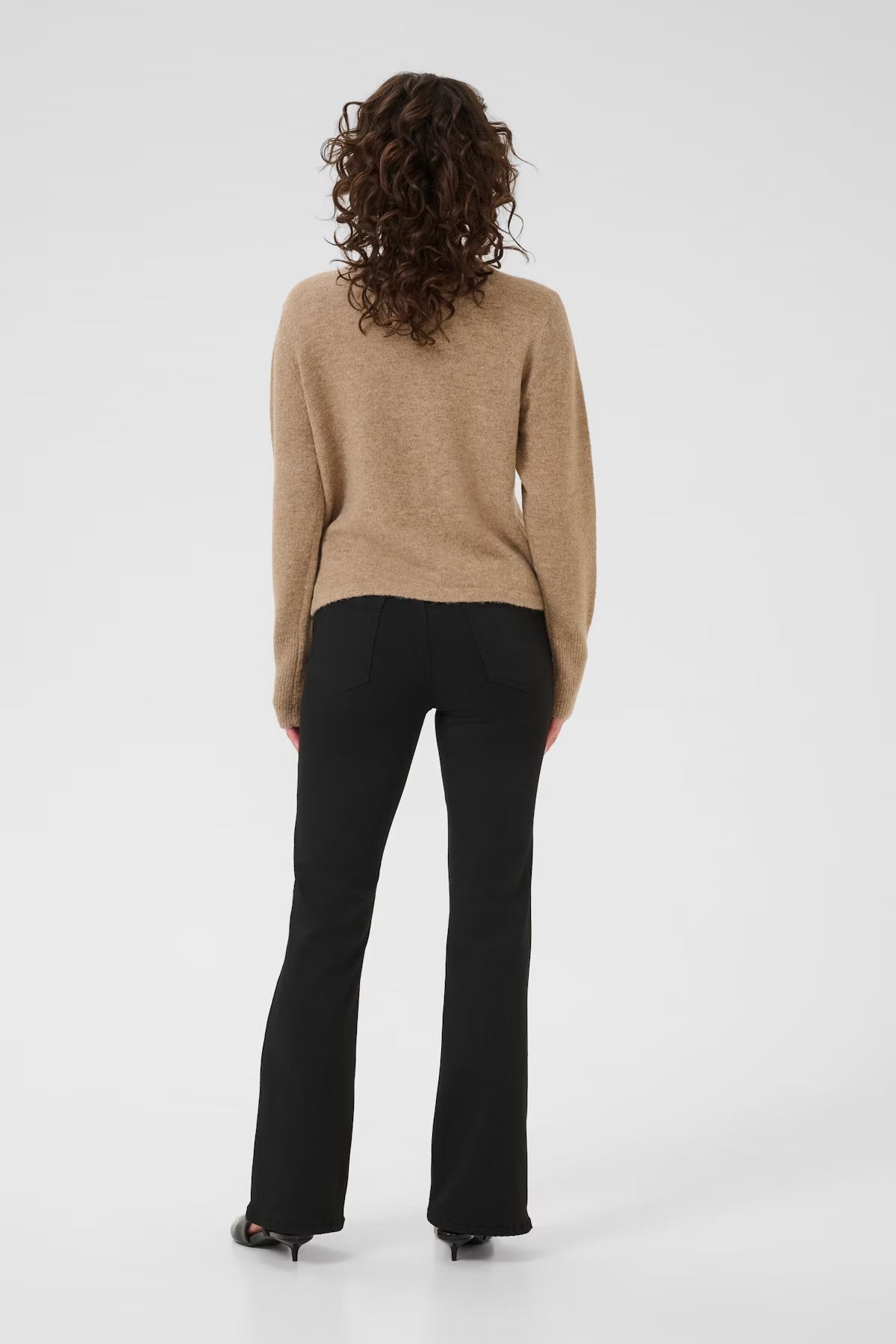 KAniel Knit Cardigan Beige