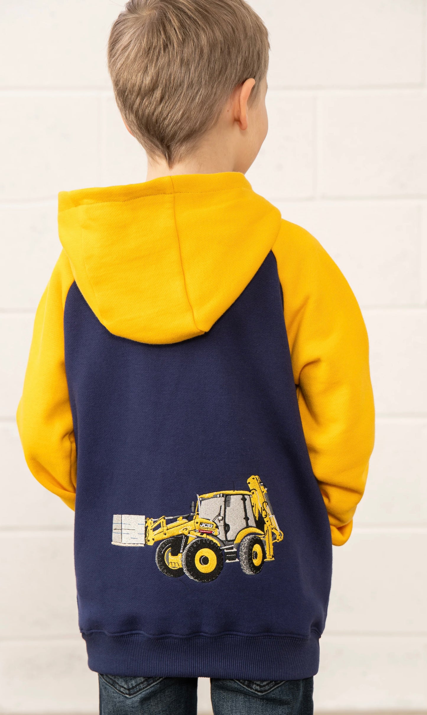 Jackson Full Zip Hoodie - Navy JCB