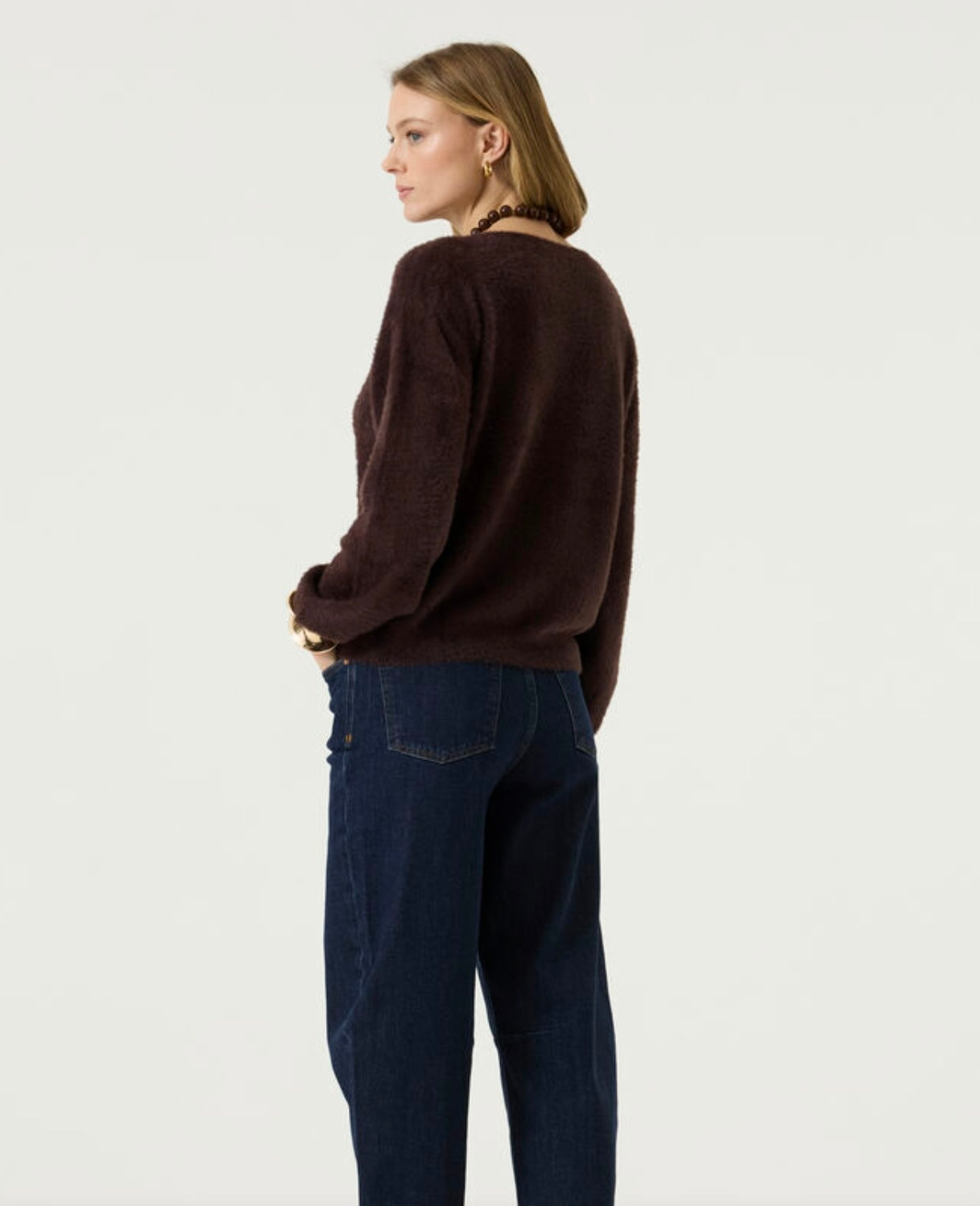 Brown sweater