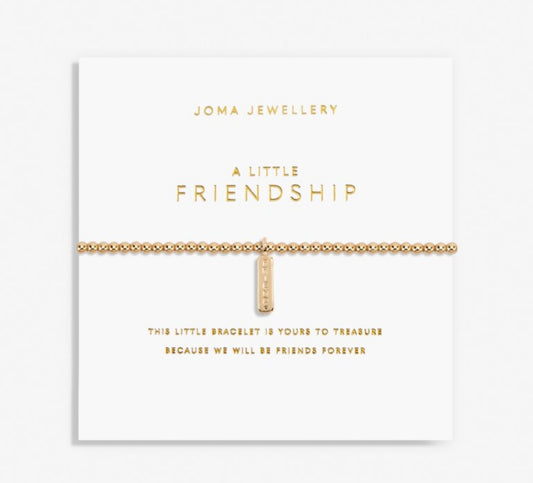Gold A Little 'Friendship' Bracelet