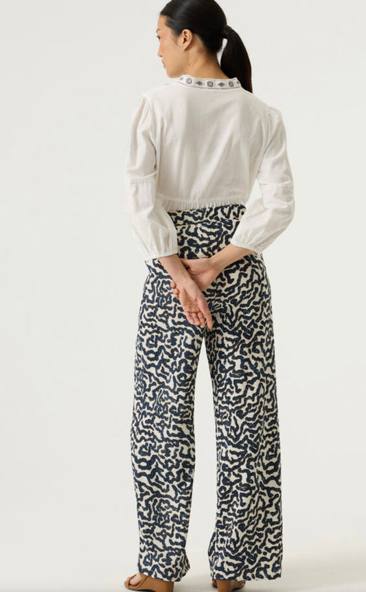 Printed trousers