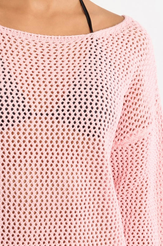 CROCHET KNIT SWEATER