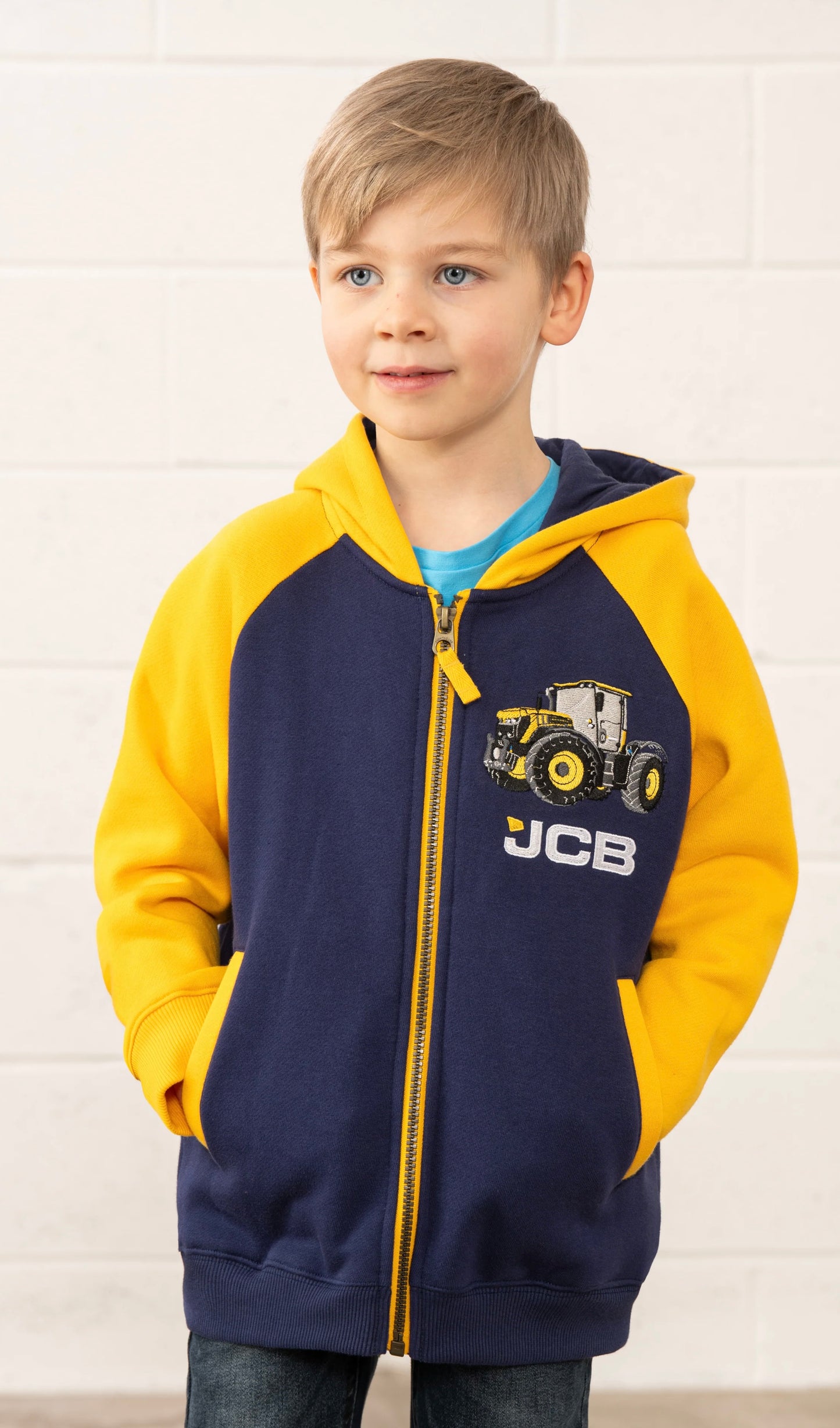 Jackson Full Zip Hoodie - Navy JCB