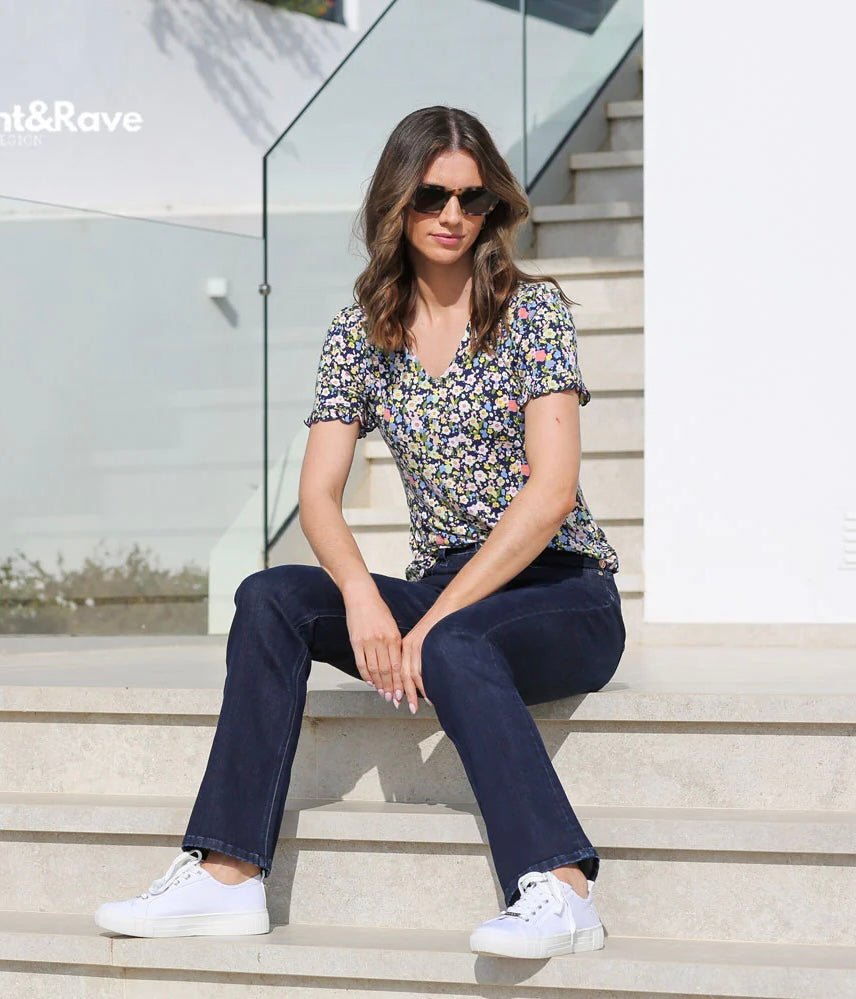 Lilah Top Navy