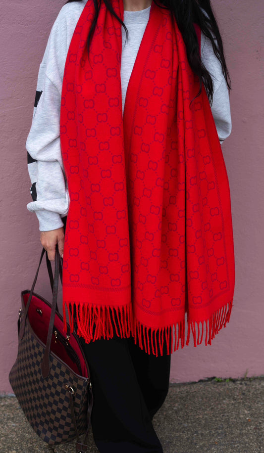 Red scarf