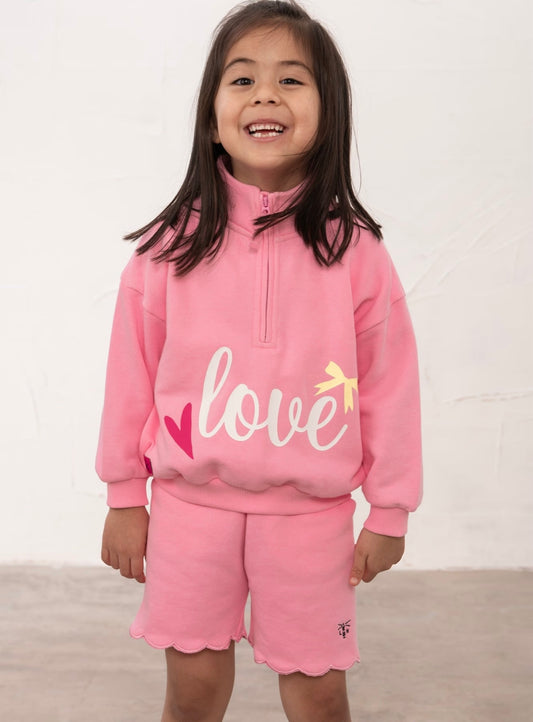 Luna Half Zip Sweatshirt