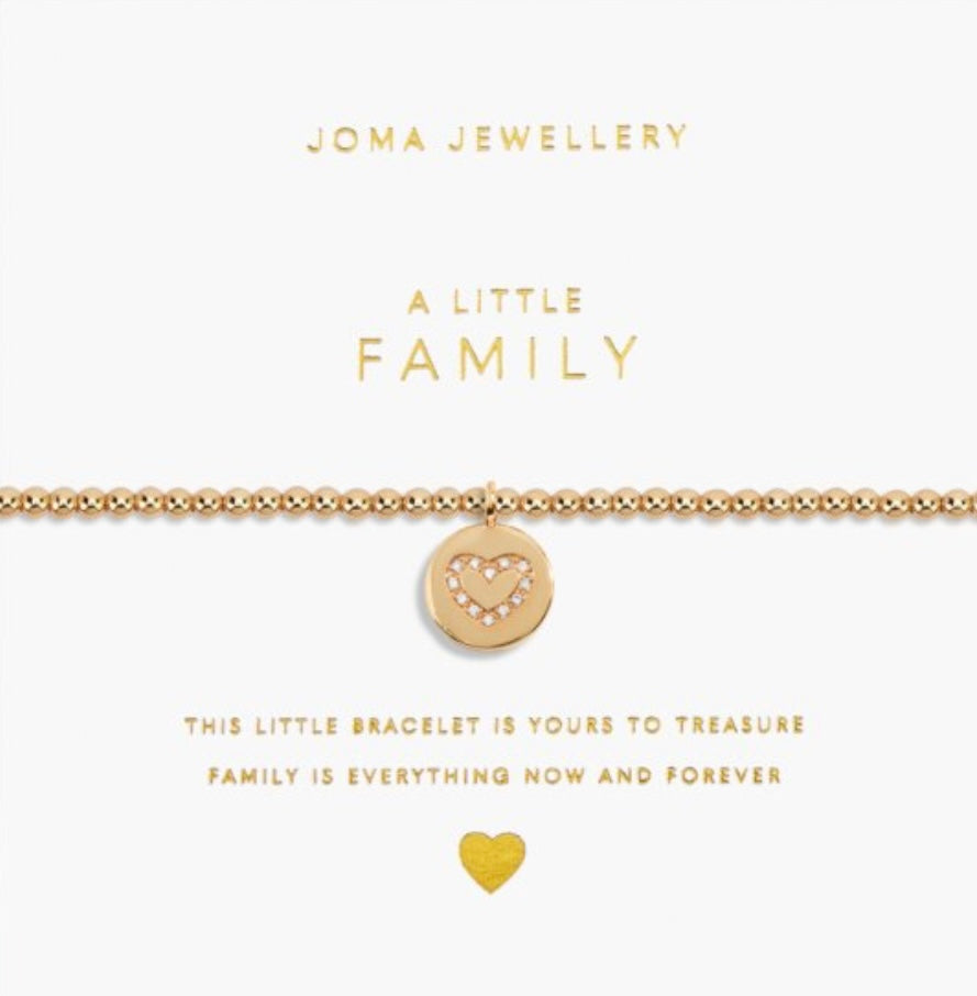 Gold A Little 'Family' Bracelet