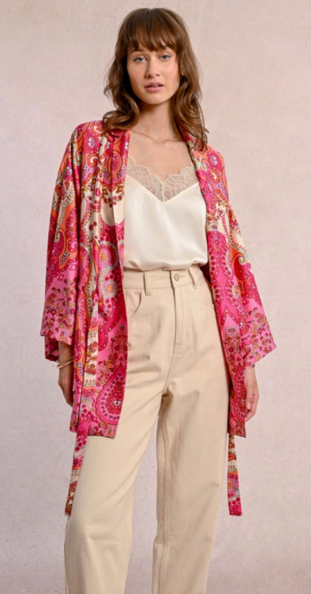 PRINTED KIMONO