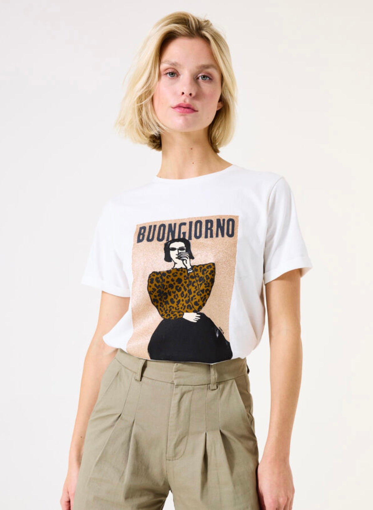 Off-white T-shirt