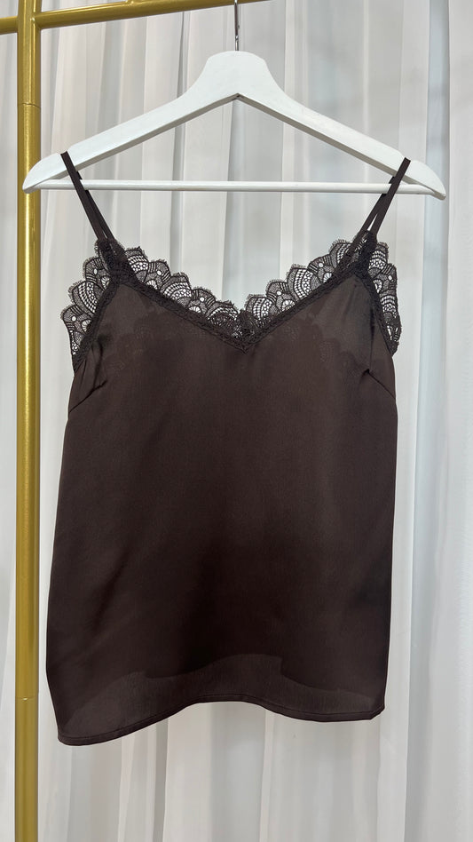 Chocolate Woven Camisole