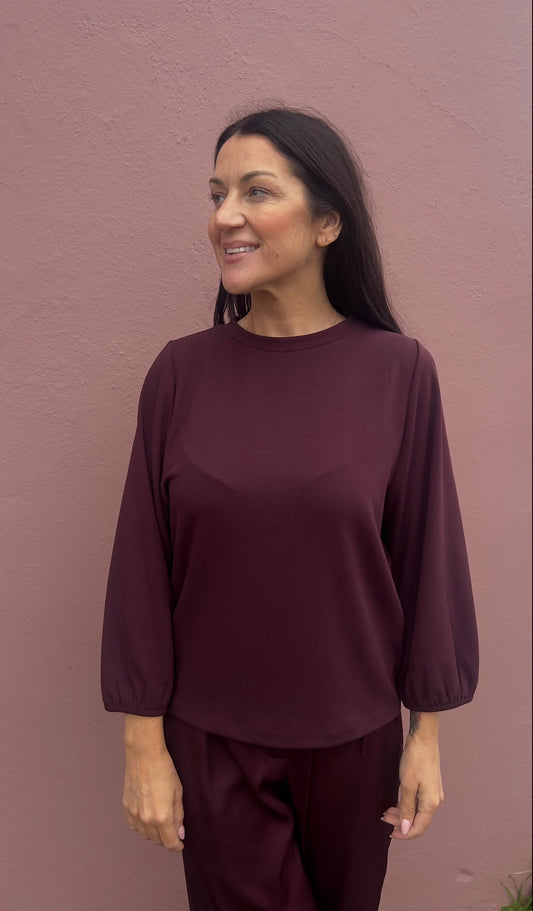 Burgundy Top