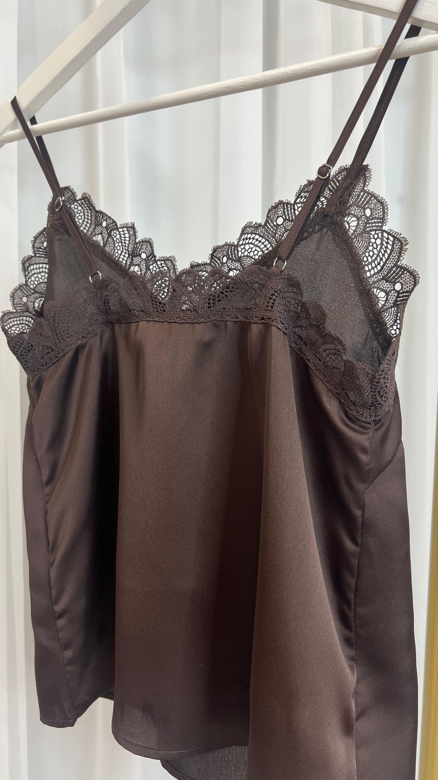 Chocolate Woven Camisole