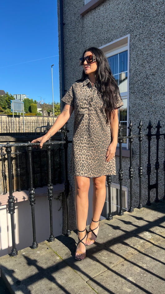 Leopard print Dress