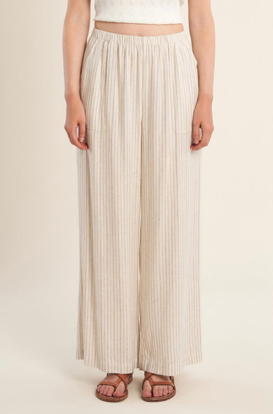 CASUAL TROUSERS, STRIPED