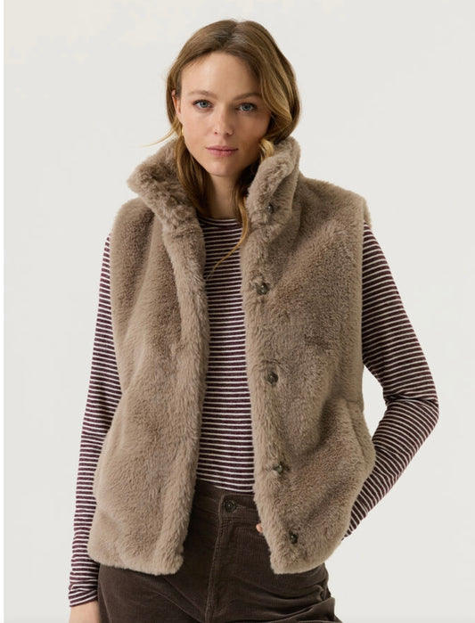 Taupe Gilet