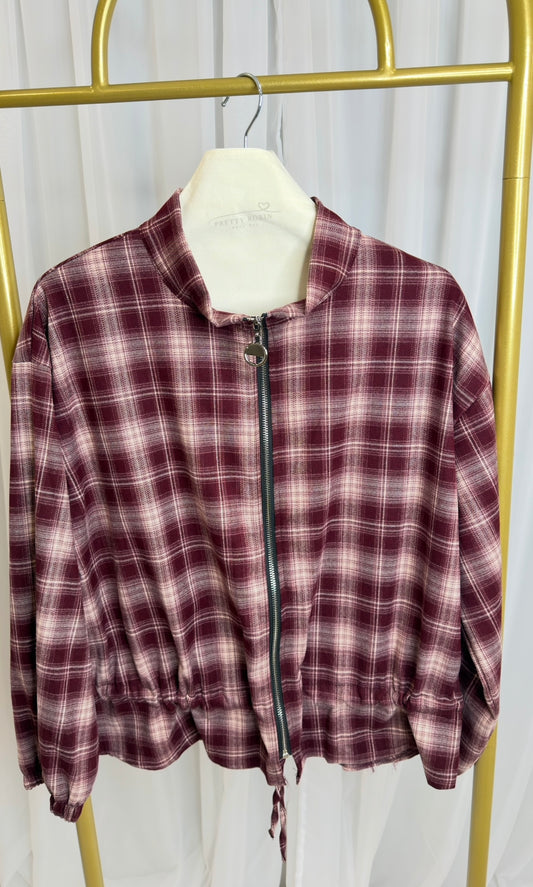 Red Checked Bomber