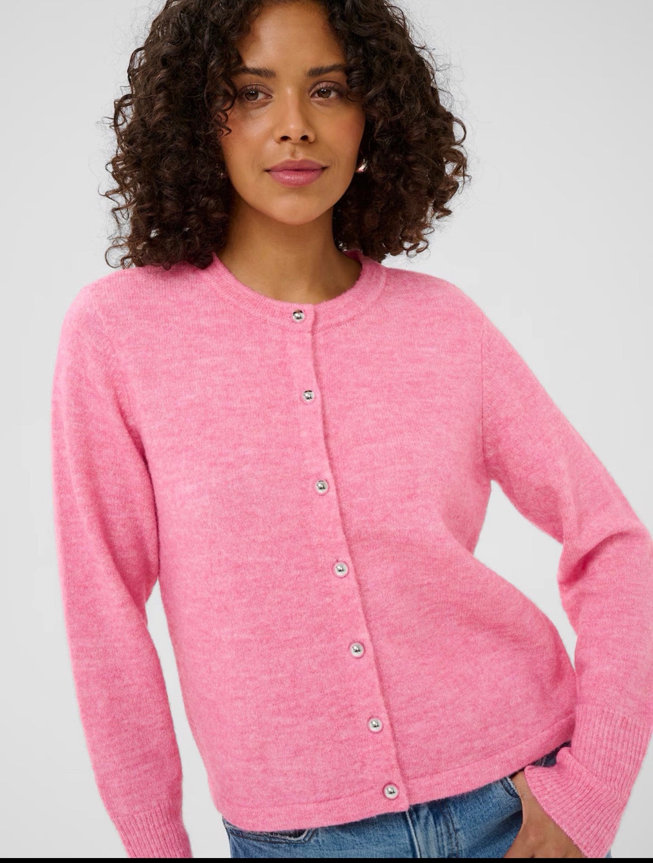 KAniel knit cardigan (pink)