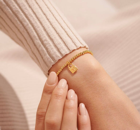 Gold A Little 'Strength' Bracelet