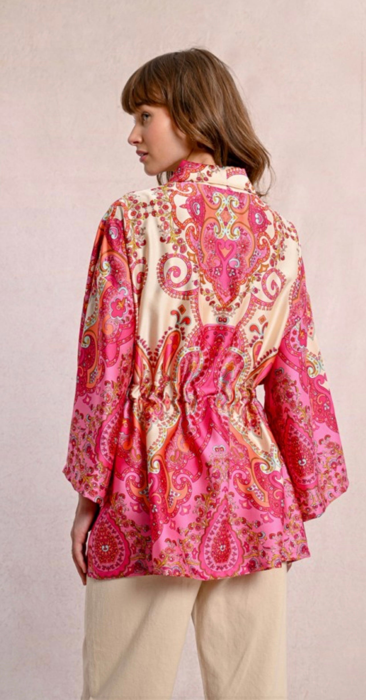 PRINTED KIMONO