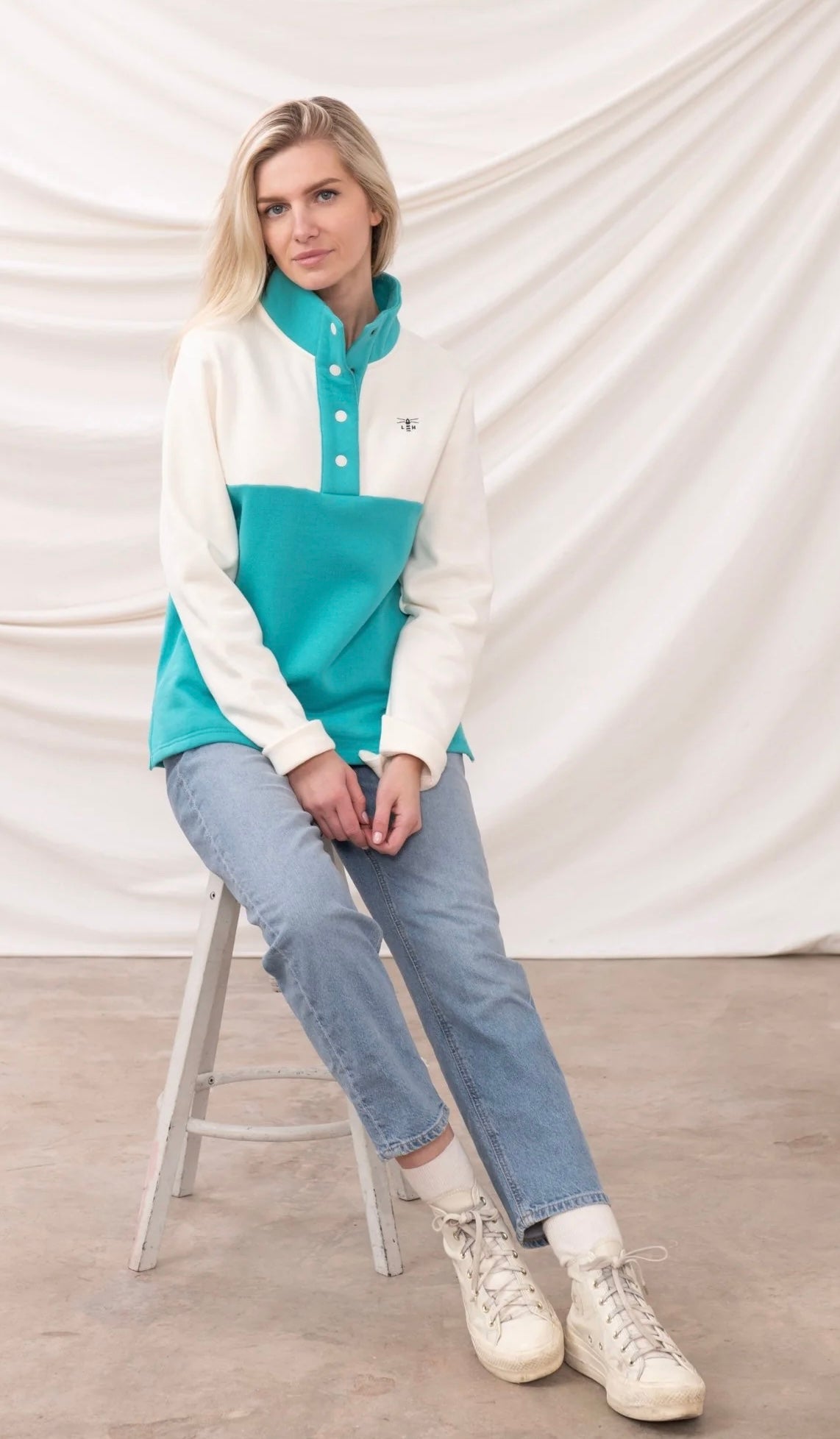 Haven Jersey - Coconut Soft Teal