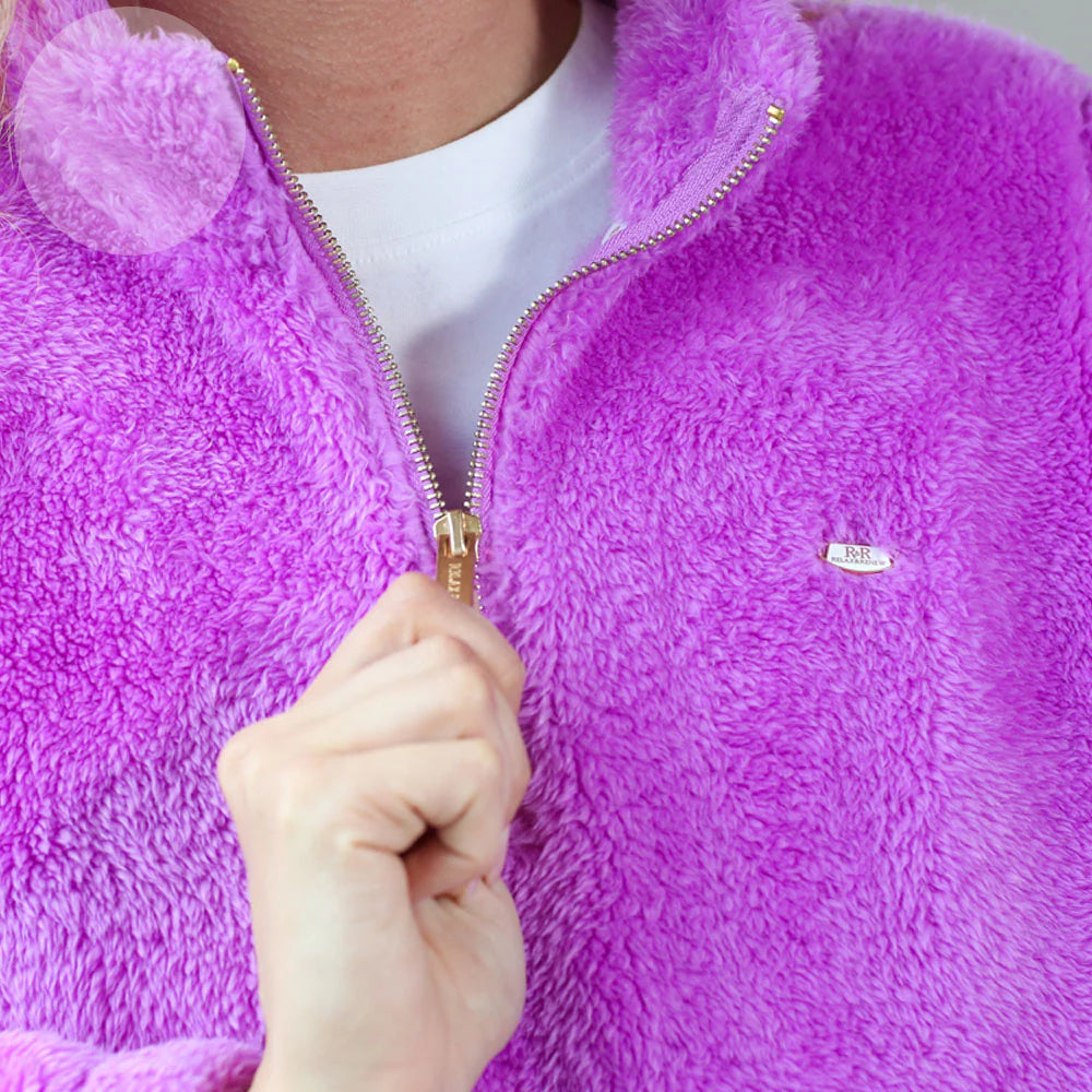 Lara Borg Zip Purple