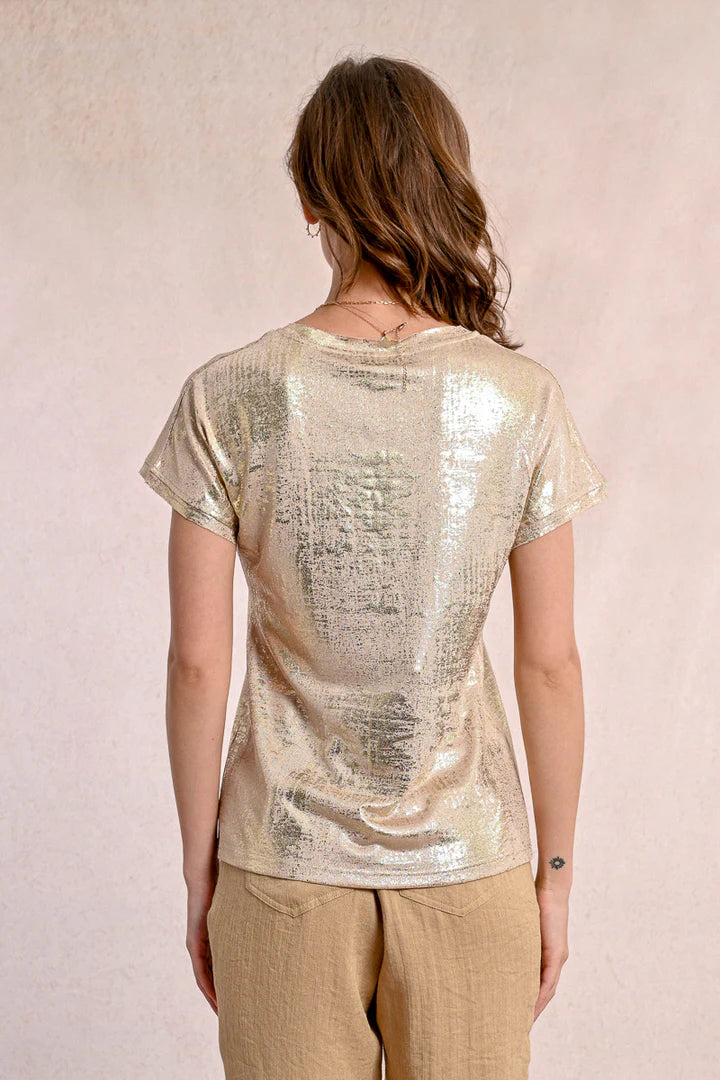 Gold/Beige T-Shirt